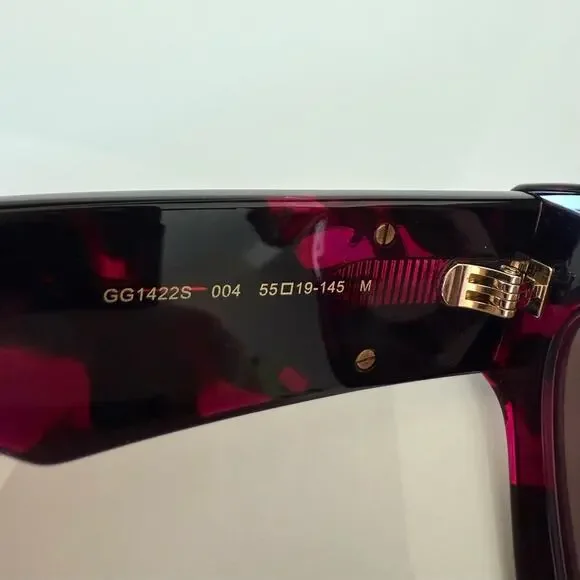 Gucci women sunglasses GG1422S 004 Authentic Retail 450$ - Picture 8 of 9